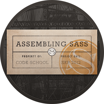 Assembling Sass Part 2