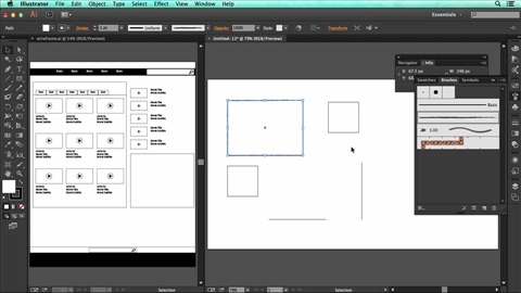 Courses Illustrator for UX Design logo